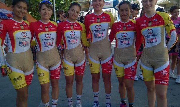 Muy Compartido-Uniforme ciclista femenino