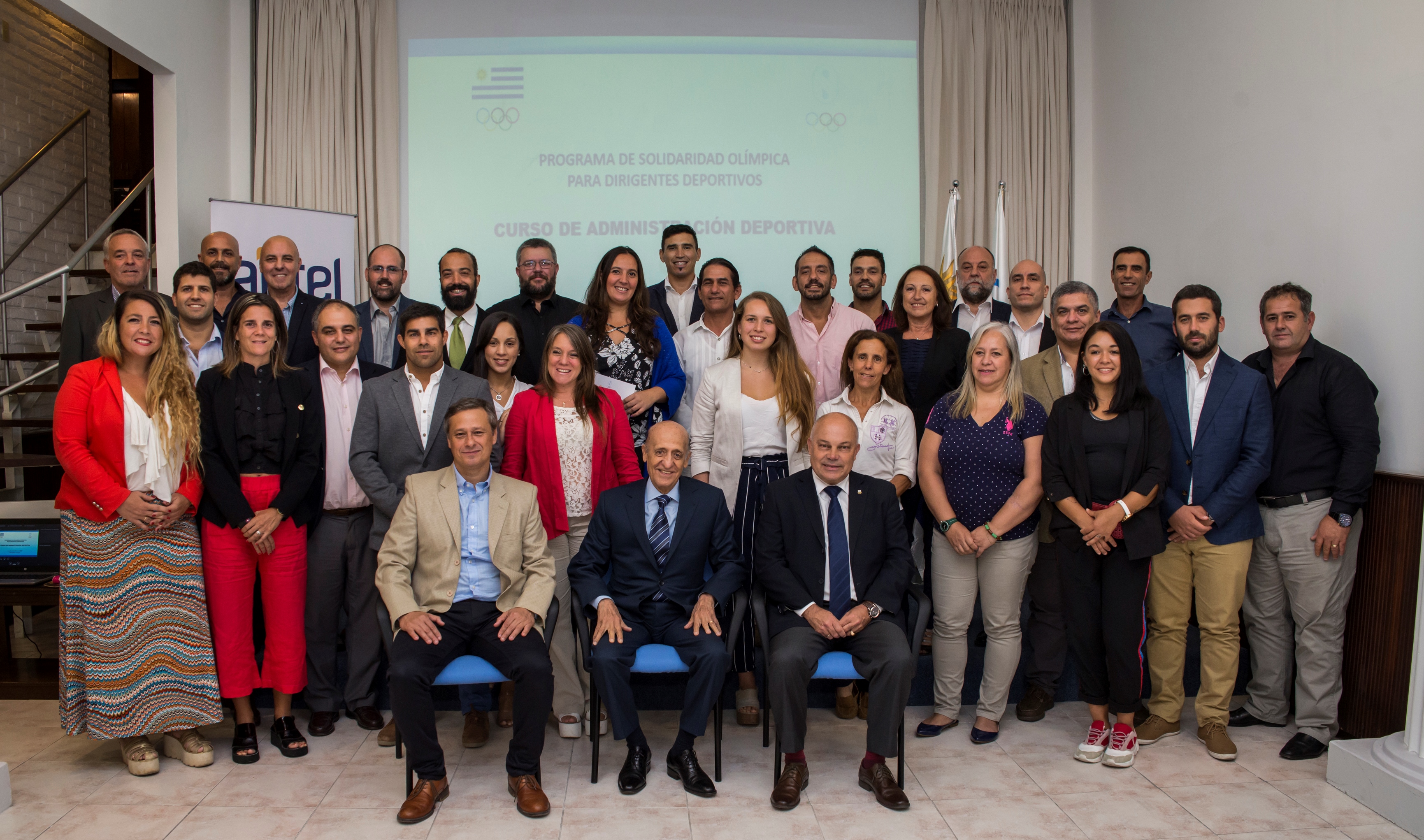 Finalizó curso de administración deportiva organizado por el Comité