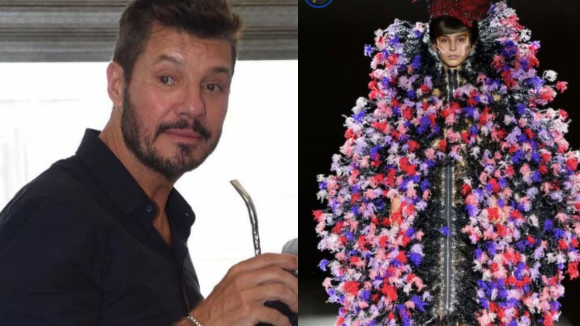 Marcelo Tinelli tras el debut de su hija Juana en la FW de París Papá