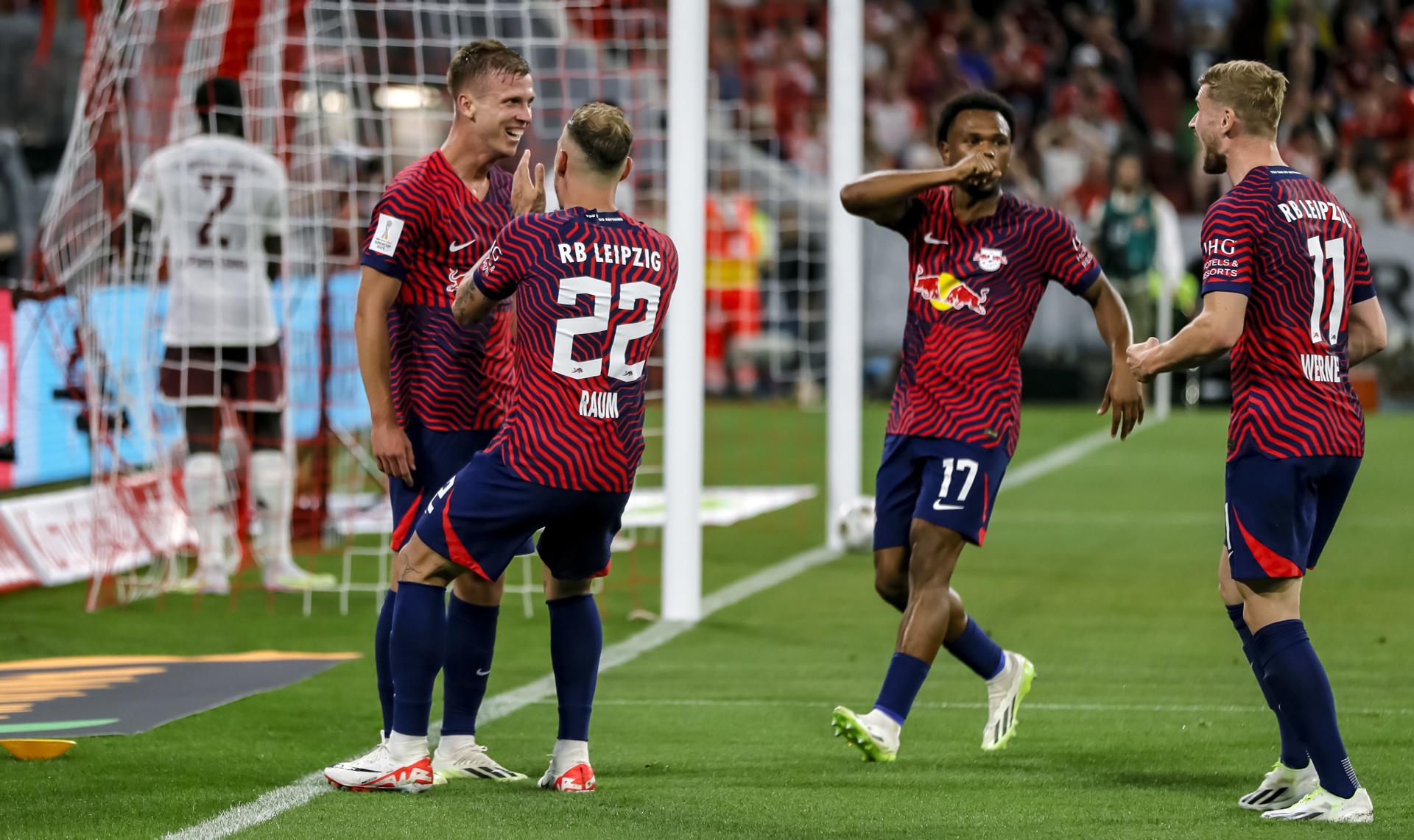 Alemania RB Leipzig dio la nota y se quedó con la Supercopa al golear