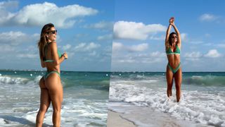 Desde su luna de miel Sol Pérez deslumbró video en bikini y sin filtro