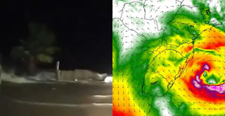 Viento y frío intenso cómo espera MetSul que evolucione el ciclón que