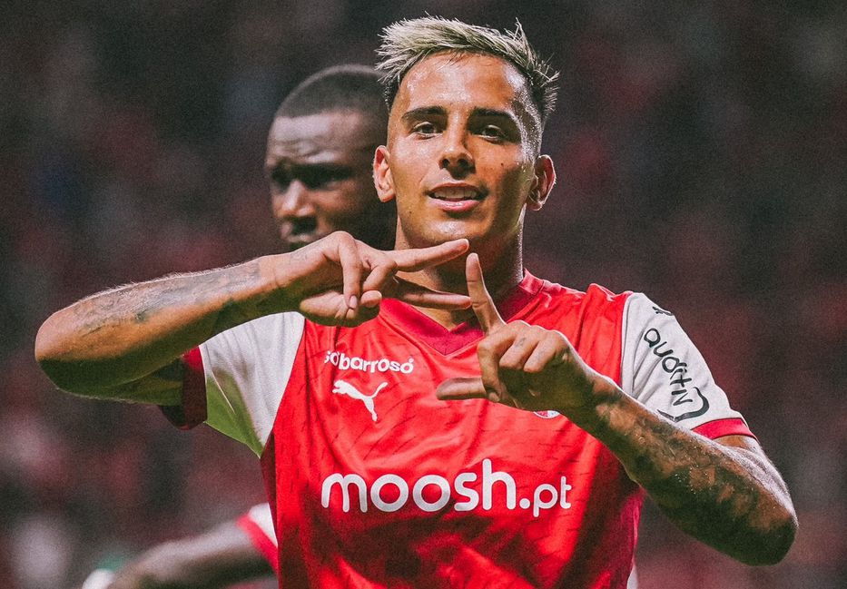 Europa League: Rodrigo Zalazar marcó en el triunfo del Braga; Helguera estuvo en el banco