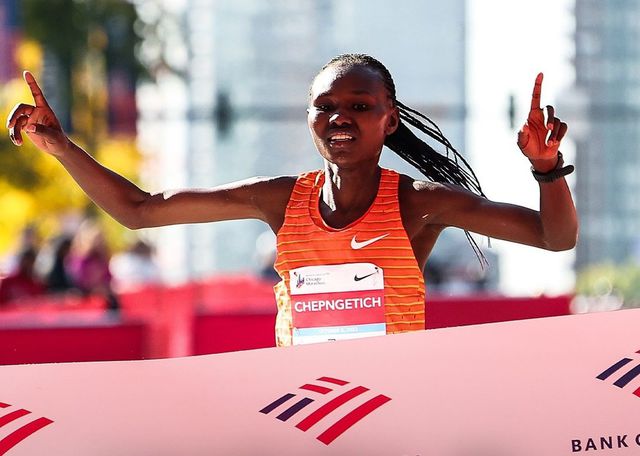 Atletismo Ruth Chepngetich logró el récord mundial femenino en la