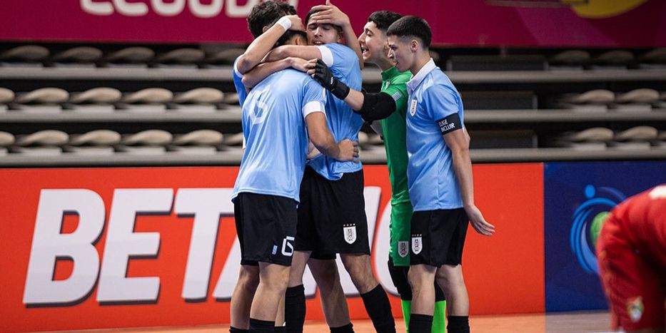 Sudamericano sub-20 de futsal: Uruguay goleó a Bolivia y quedó a un paso de clasificar