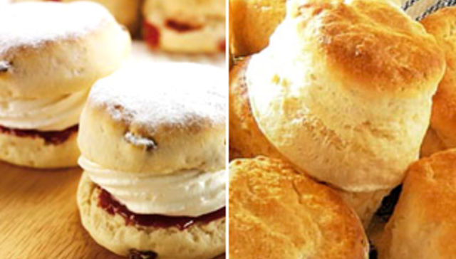 Scones de queso