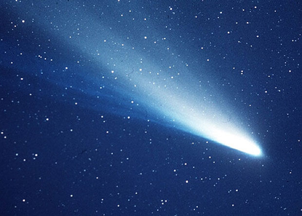 cometa halley de la tierra 1986