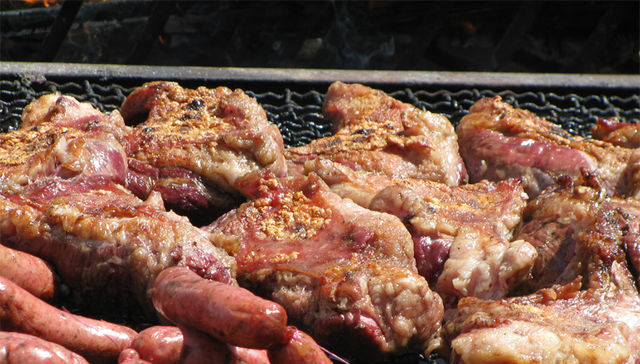 Un aplauso para el asador