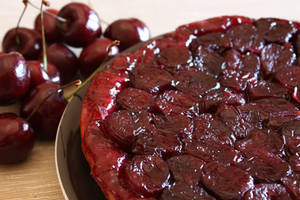 Tatin de cerezas