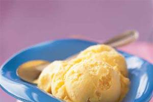Helado de mango: caserito y delicio