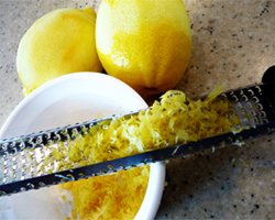 zest de limón