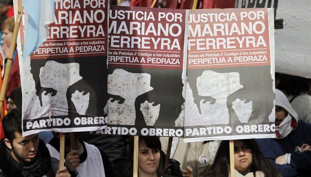 ¿Quién mató a Mariano Ferreyra?
