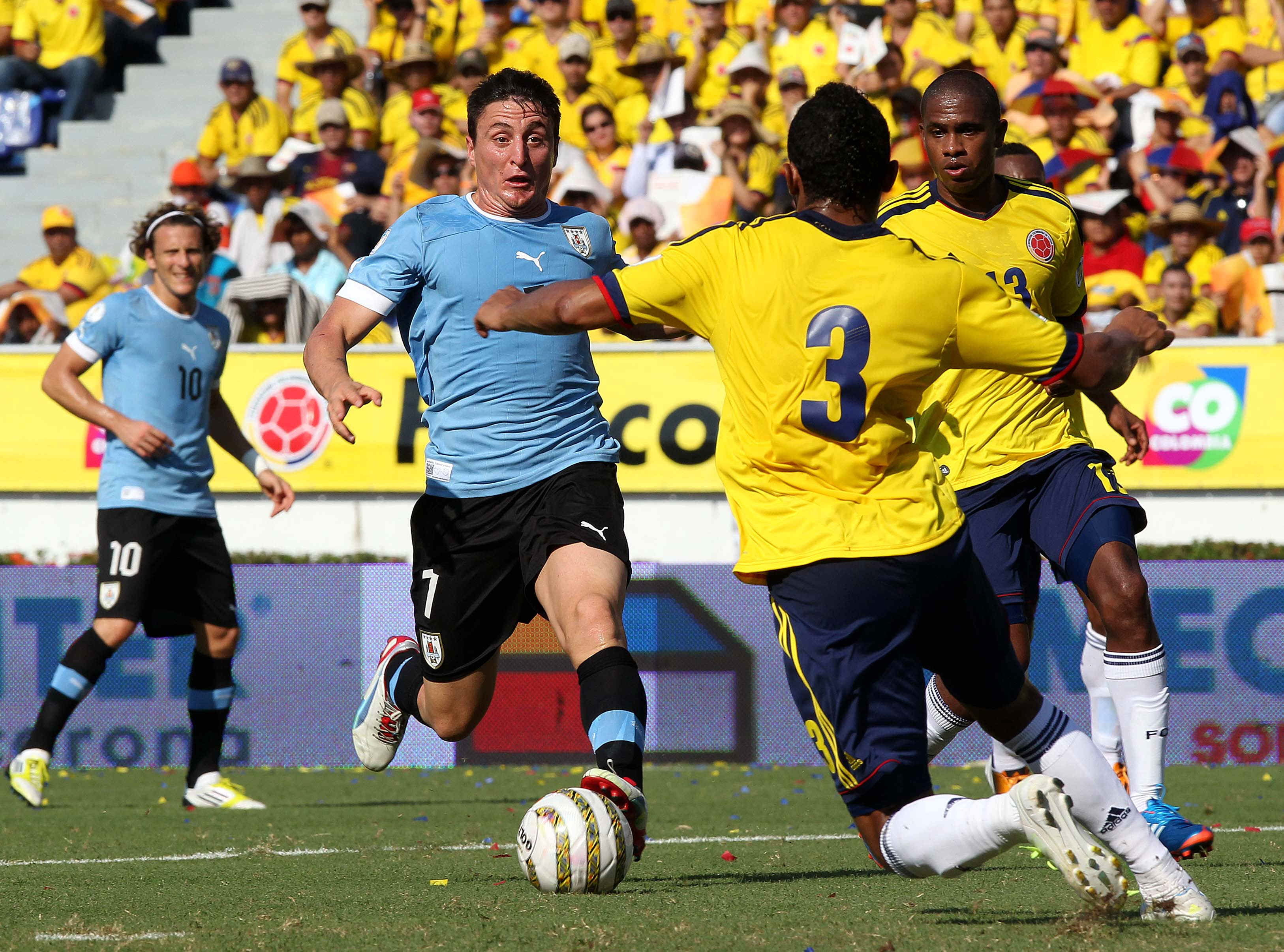 Eliminatorias Colombia 4 Uruguay 0