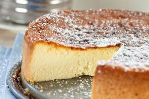 Torta de ricotta light