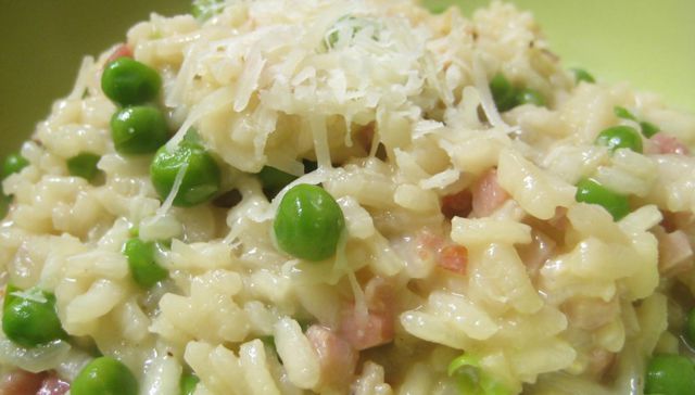 Risotto a la carbonara