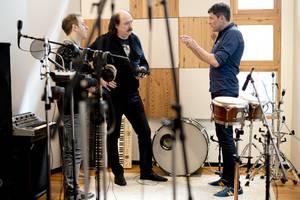 Con las luces que se encienden