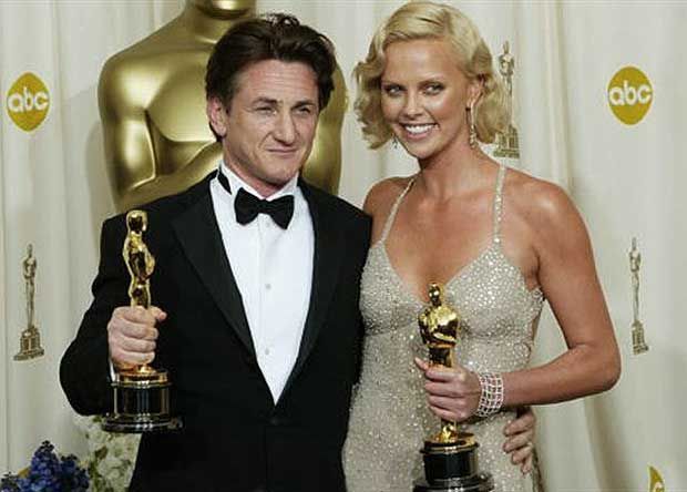 Los actores Charlize Theron y Sean Penn se separaron