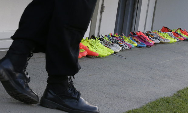 Los botines de la Celeste Los championes de los pibes / Montevideo