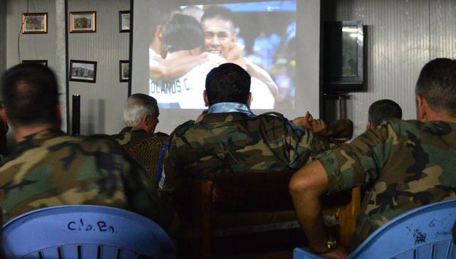 Por los barrios más remotos