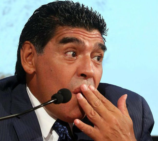 Maradona se declara 