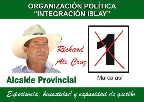Richard Hitler Ale Cruz, elegido alcalde en Perú