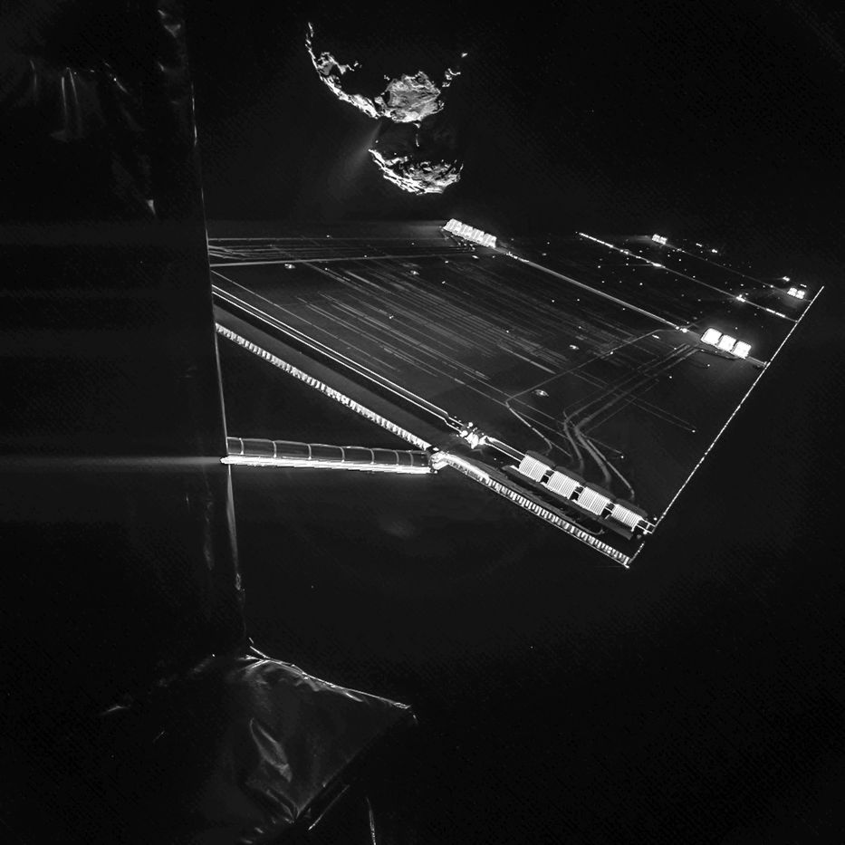 El módulo Philae sigue activo sobre la superficie del cometa tras un aterrizaje complejo