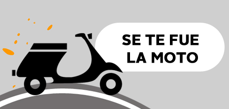 Se te fue la moto