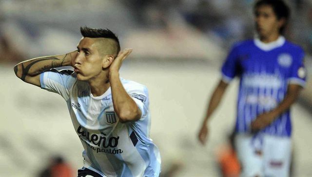 Brilla blanca y celeste