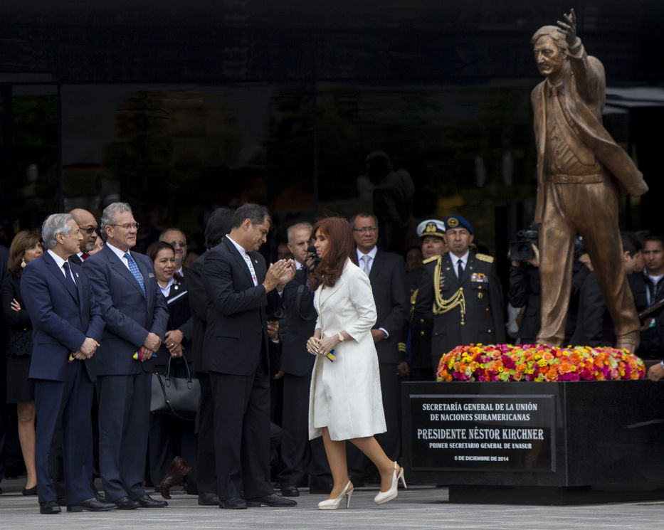 Unasur homenajeó a Néstor Kirchner