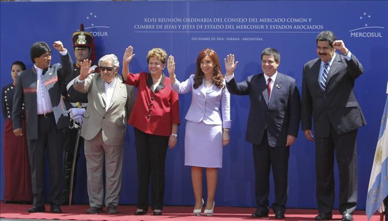 Presidentes de Mercosur despidieron a Mujica