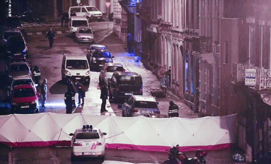 Militares protegen Bruselas contra el terrorismo