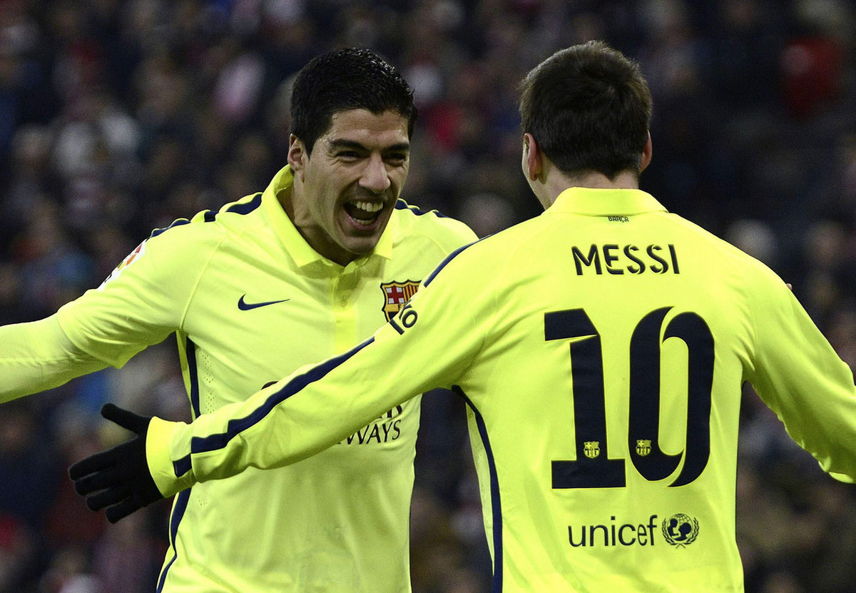 Messi el mejor y Suárez cuarto