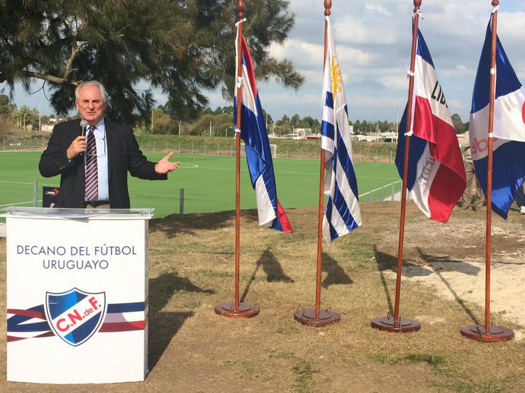 Inauguraron la primera cancha de césped sintético para baby fútbol en Melo  » Portal Medios Públicos