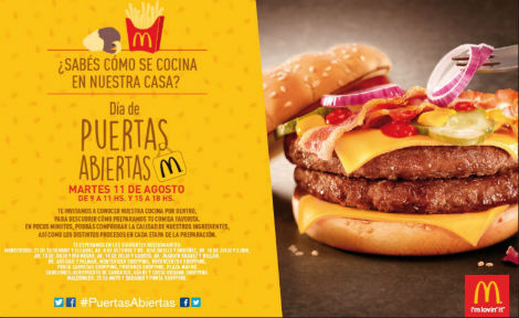 McDonald's abre las puertas de sus cocinas