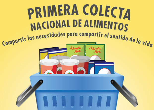 Primera Colecta Nacional de alimentos no perecederos
