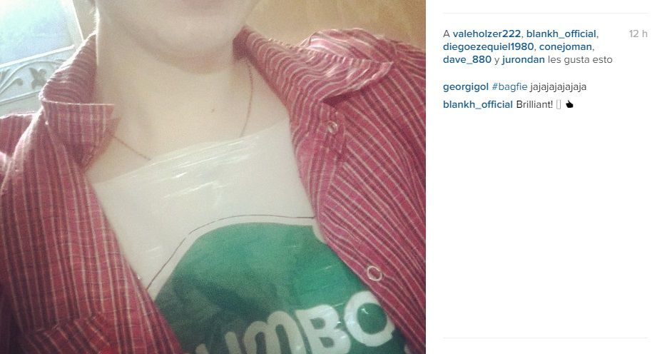 Me queda como una bolsa