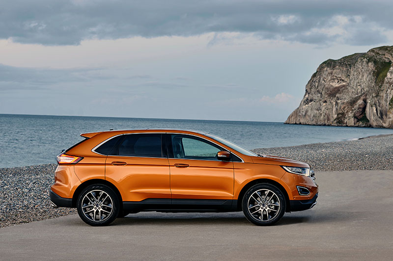 Nuevo Ford Edge testeado en México AIRBAG
