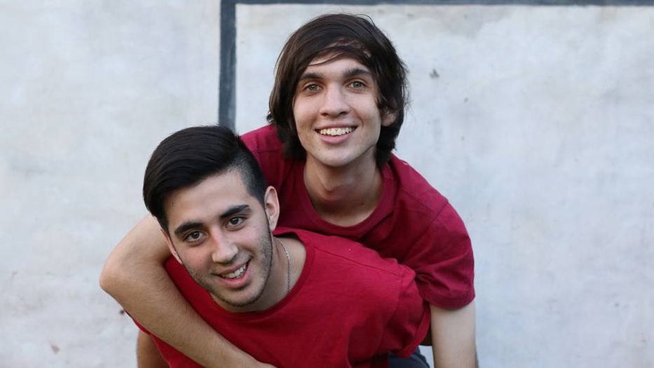 Pogo, nena, con Márama