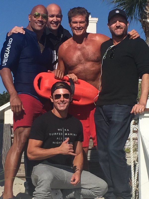 ¡Extra, extra! Primeras imágenes del rodaje de “Baywatch”