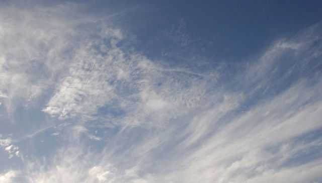 Cielo de un solo color