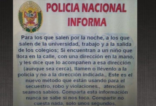 El fenómeno del niño