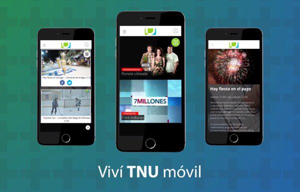 TNU lanzó su nueva aplicación móvil