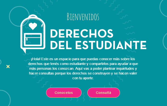 Se presentó la plataforma web Derechos del Estudiante