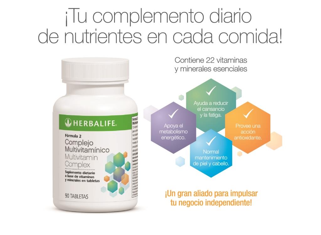 Herbalife lanzó un Complejo Multivitamínico con 22 vitaminas y