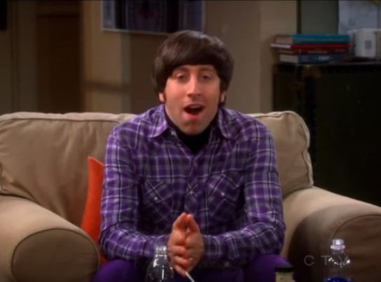 ¡Howard, deja de tocar!