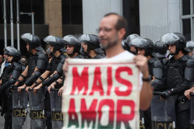 Fiscalía Brasileña Investigará Abusos Policiales En Marchas Contra Temer