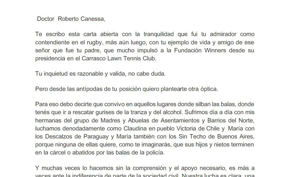 Las manos en el barrio