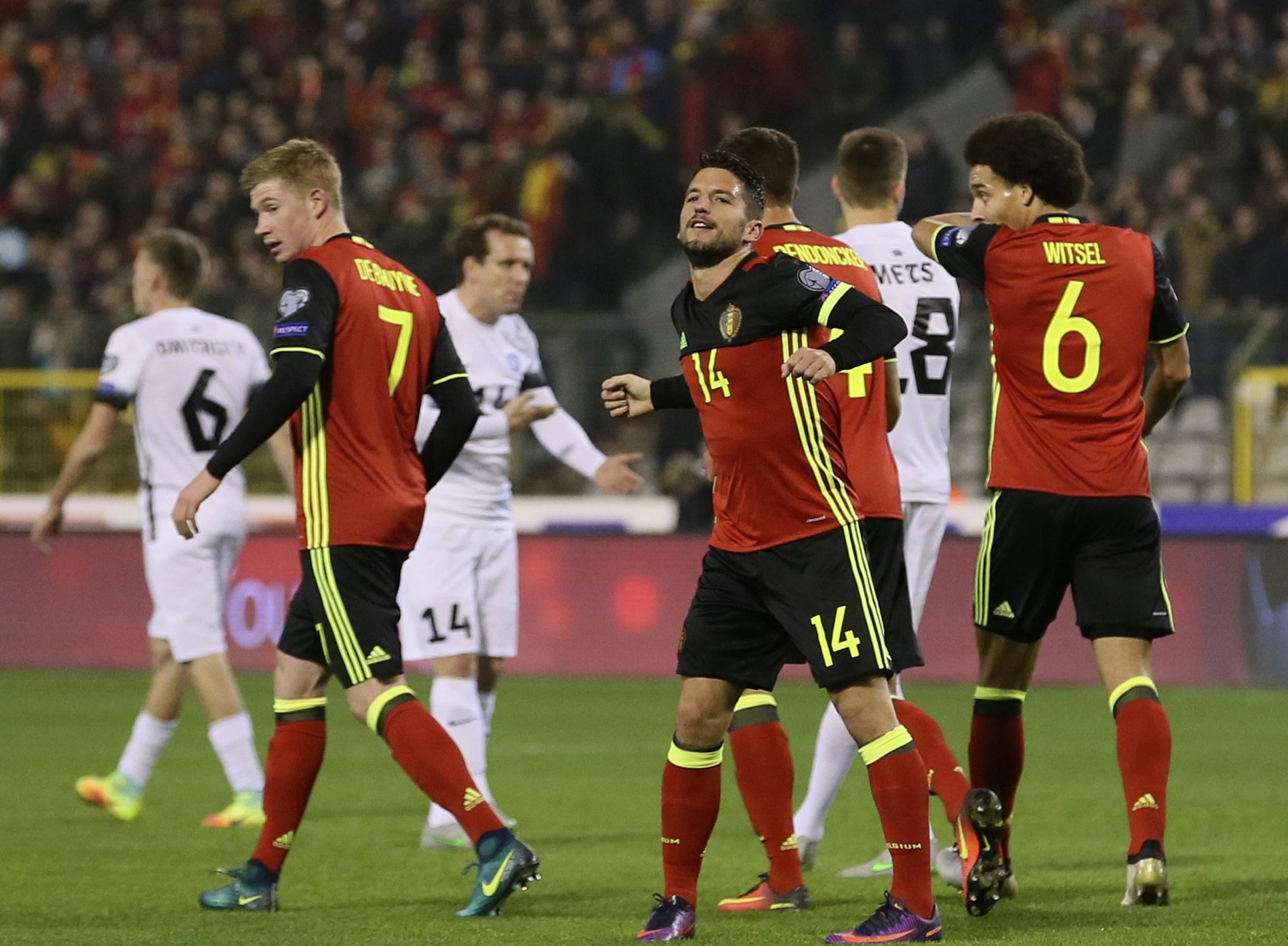 Eliminatorias europeas: golearon Bélgica, Portugal y ...