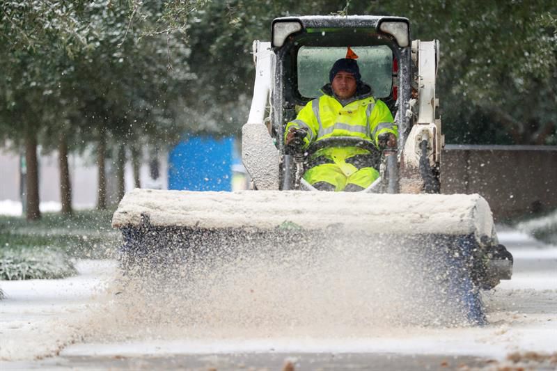 Frio extremo en Estados Unidos Ola de frío extremo congela parte