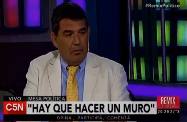 Diputado argentino quiere construir un muro en la frontera con Bolivia